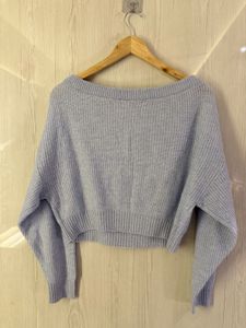 Cute Light Blue Boat Sweater (never worn)