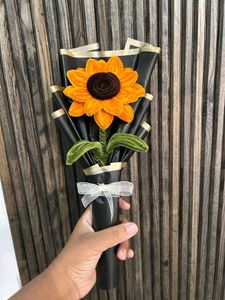 Handmade pipe cleaner Sunflower Bouquet