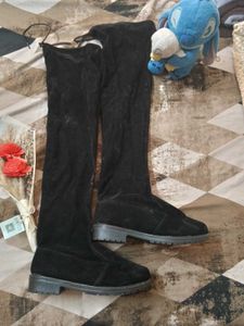Black Over the Knee Boots