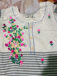 Embroidered Kurta