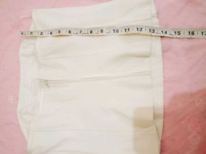 White Corset Tube Top