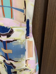 Geometric Print Maxi Dress - New With Tag
