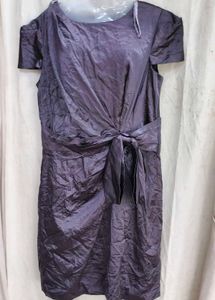 I. Elegant Purple Sheath Dress