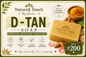 Handmade Herbal  D- tan soap