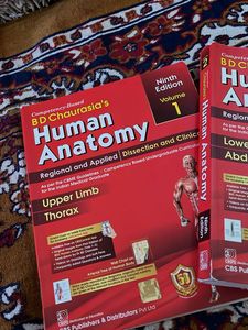 BD Chaurasia's Human Anatomy Set