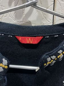 brand -“W” Elegant Embroidered Woolen Kurta