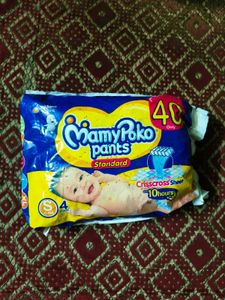 MamyPoko Pants Diapers - Size S (4 pcs)