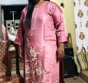 Elegant Pink Ethnic Wear Set