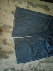 Wide Leg Denim Jeans
