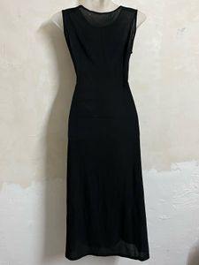 Elegant Black Sheath Dress with Embellishments