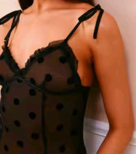 Very Sexy Polka Dot Camisole With Penty