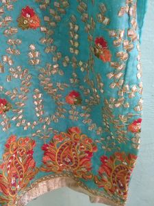 Kurti With Thread Work