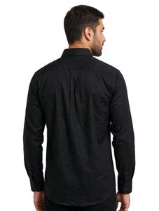 Men's Classic Black Casual Shirt