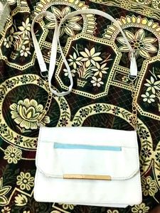 Chic White Crossbody Bag