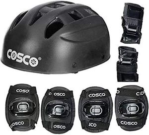 Cosco Skating/Cycling Protective Kit - Black
