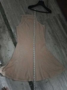 Tan Mini Dress
