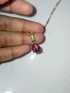 Ruby pendant neckpiece ♦️❤️