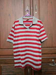 Striped Polo T-Shirt