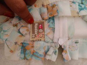 Floral Tiered Bell Sleeve Dress