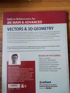 Vectors&amp;3D GeometryJEE Main&amp;Advanced arihant ami