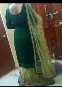 Elegant Embroidered Kurta Set with Dupatta