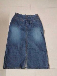 Offer ur price New Denim long skirt