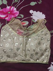 Golden Sequin Blouse Brand New Unused