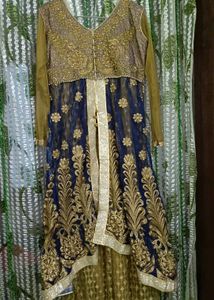 Stunning Embroidered Anarkali Gown