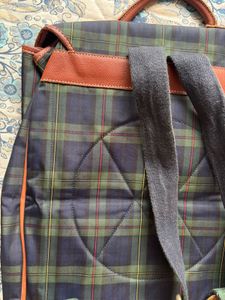 Vintage Classic Plaid Bag slight imperfection