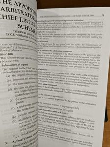 Arbitration and conciliation act 1996