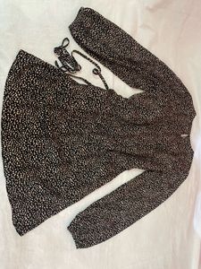 Chic Printed Long Sleeve Dress
