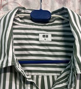 Uin-qlo Striped Short Sleeve Men's Kurta