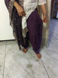 Embroidered suit salwar