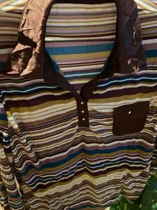 Striped Long Sleeve Top