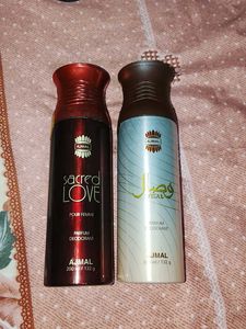 Ajmal Sacred Love & Wisal Deodorant Set