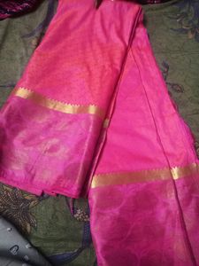 Pink Banarasi Silk