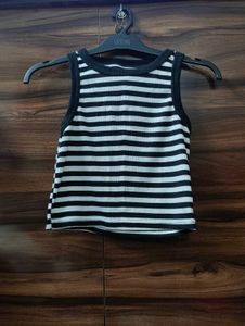 Striped Sleeveless Tank Top