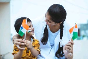 🇮🇳Brand New Indian Flag Cloth Material
