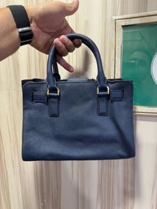 Michael Kors Dillon Navy Blue Mini Satchel Bag