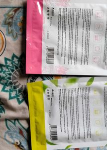 3pc face mask sheet