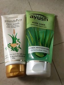 Alovera Gel With Face Wash
