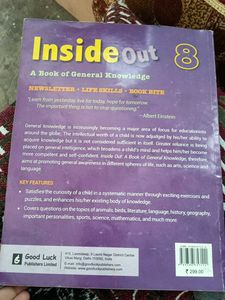 Inside Out Gk Class 8th Book Icse