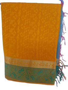 Unique Music Note Dupatta