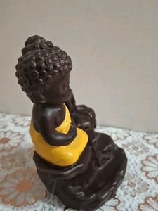 Cute Buddha Fountain Incense Holder