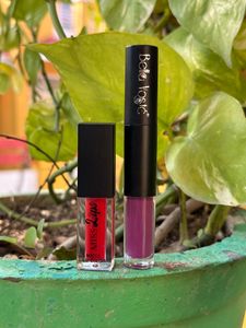 🔥Sale: Red & Purple Lipstick Combo