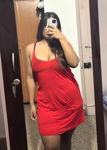 Crochet Red Dress