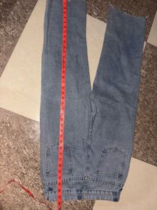 Women's Ripped Blue Denim Jeans