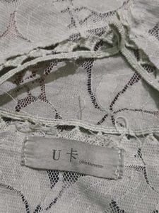 Boho Lace Tiered Tunic Top