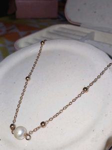 Delicate Pearl &amp; Bead Necklace 🦪