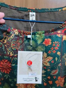 Floral Patchwork Print Top